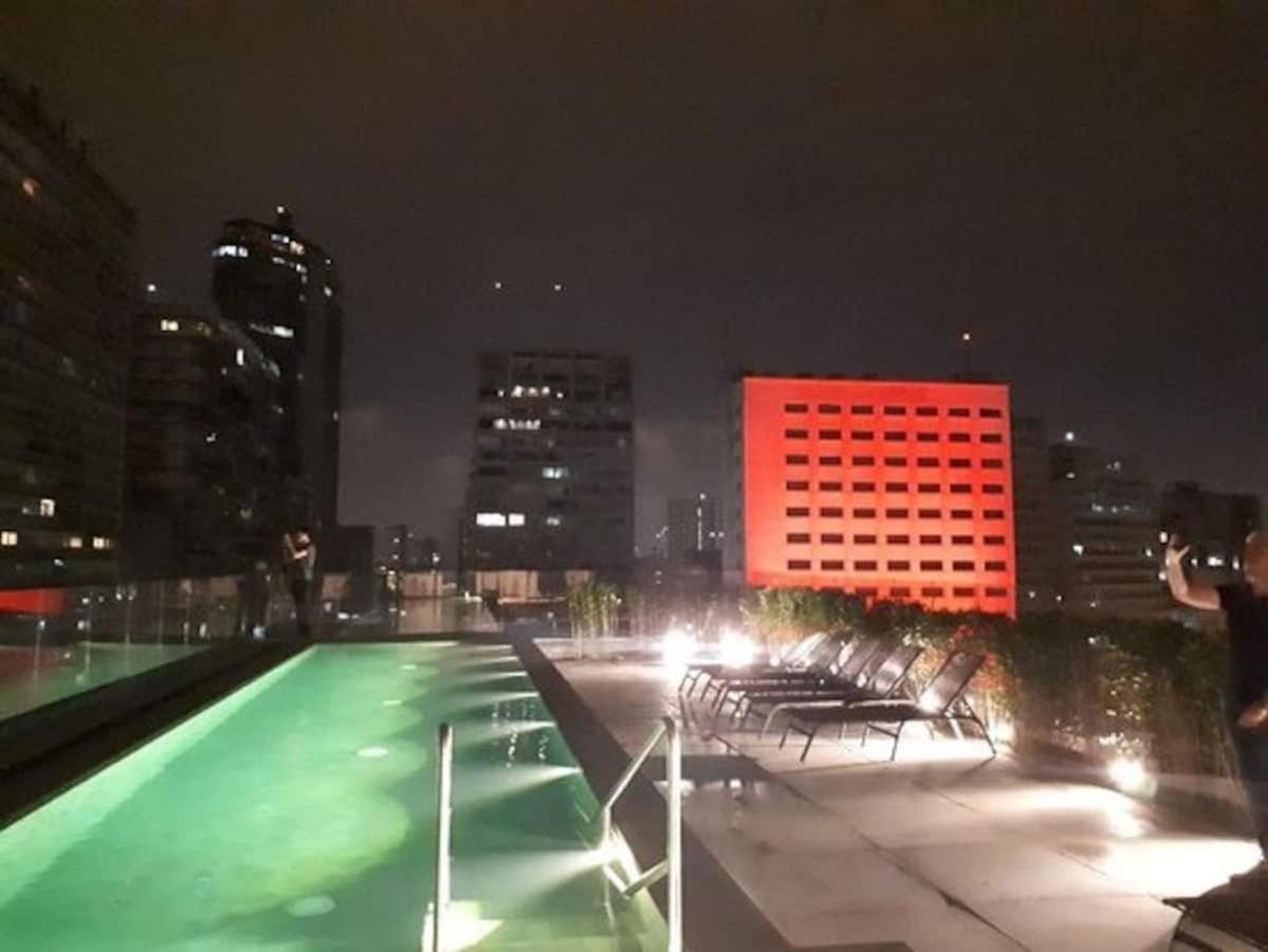 Studio Charmoso Com Terraco E Vista! São Paulo Exterior foto